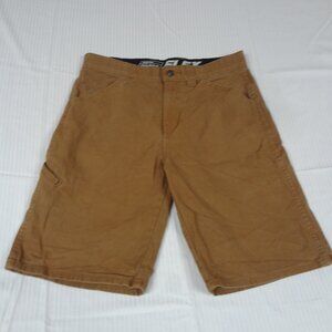 DICKIES FLEZ BROWN TAN MENS JEAN SHORTS REG FIT SIZE 30 - L472